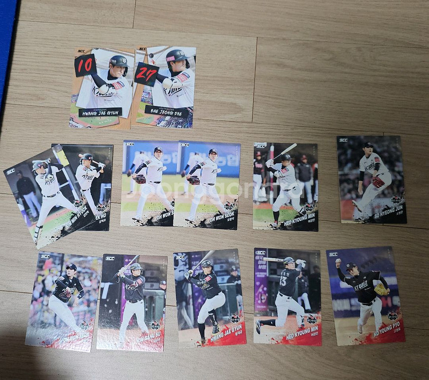 kbo 카드 판매합니다(삼성 롯데 엔씨 제외)--3