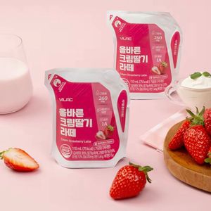 크림 딸기 라떼 110ml 18팩