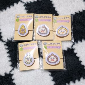 일본 쇼와 레트로 모모 코비토즈칸 자수 머리끈