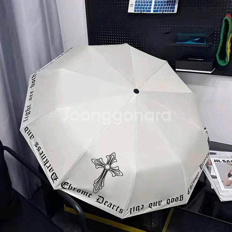 크롬하츠 우산겸 양산<선물용도>무배 새상품<블랙>--6