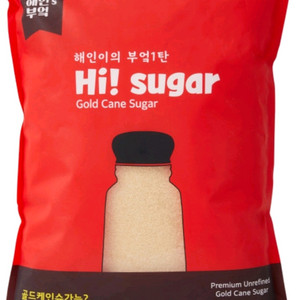 비정제 미네랄 사탕수수 원당 5kg