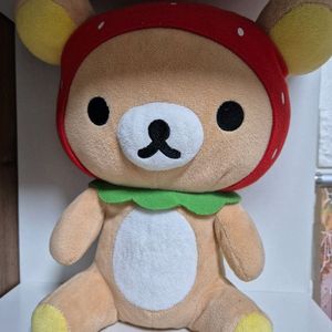 딸기모자 리락쿠마 인형