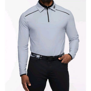 [2xl]pxg 1/4 집업 스트라이프 긴팔티xxl