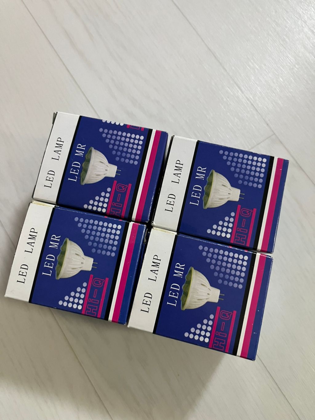 LED MR 램프 4개 일괄