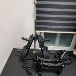 원판셋트 105kg, 원판 거치대, 티바로우, 바벨