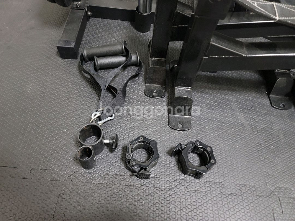 원판셋트 105kg, 원판 거치대, 티바로우, 바벨--1