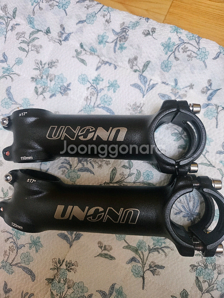 새상품 우노 17도 스템 110/120mm 판매합니다--0
