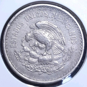 멕시코 1946년 10센타보스.외국주화 주화 화폐 동전