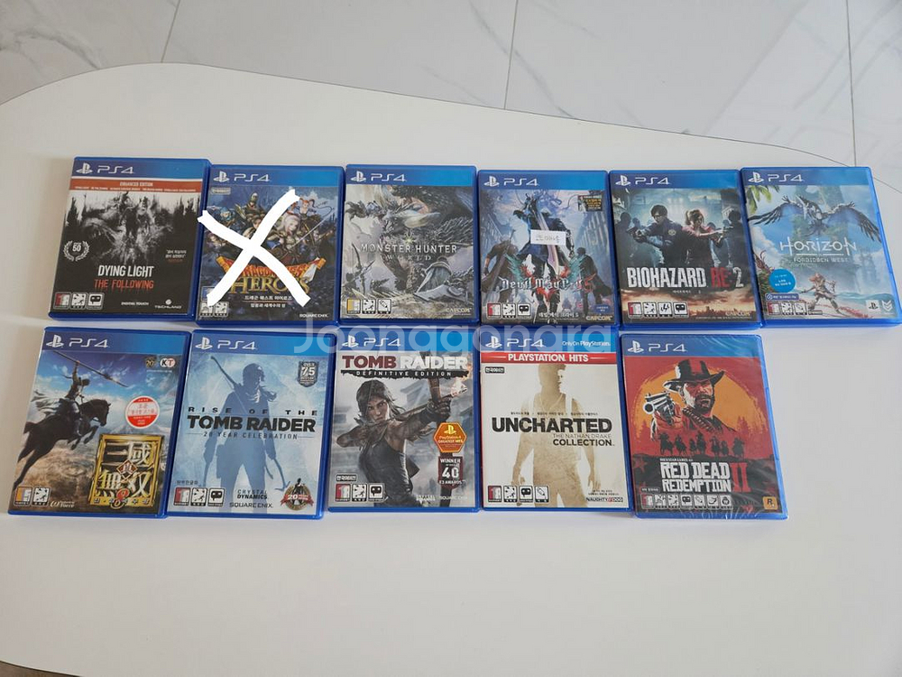 ps4 ps5 게임시디 타이틀팝니다 11종--1