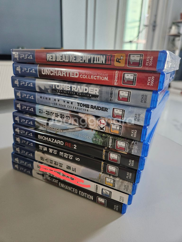 ps4 ps5 게임시디 타이틀팝니다 11종--0