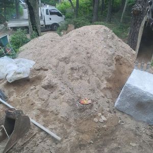 모래.골재 7루베 10만원