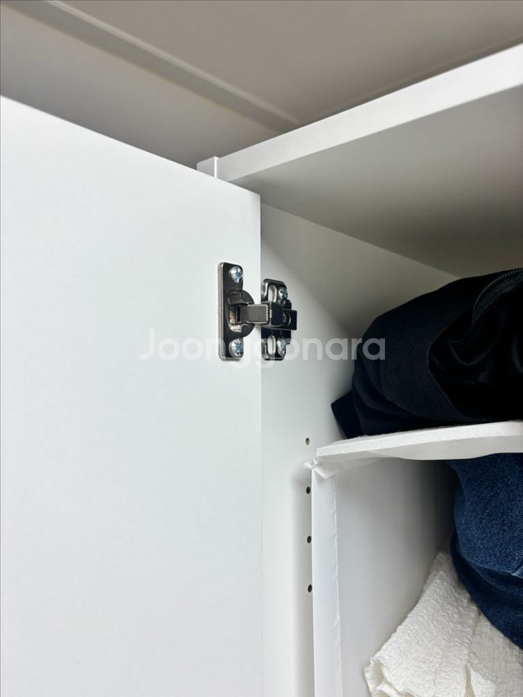 긴급 이케아 KLEPPSTAD 옷장 화이트--3