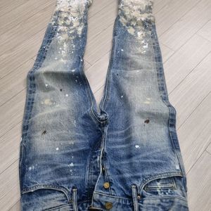 피어오브갓 페인팅 데님