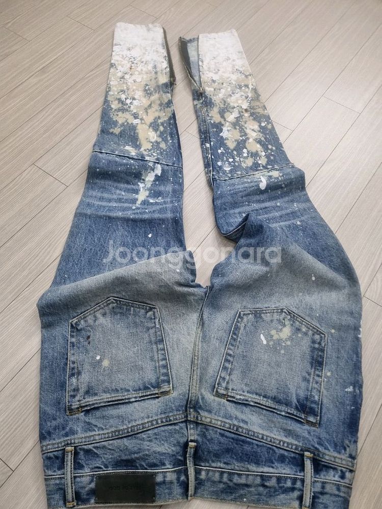 피어오브갓 페인팅 데님--1