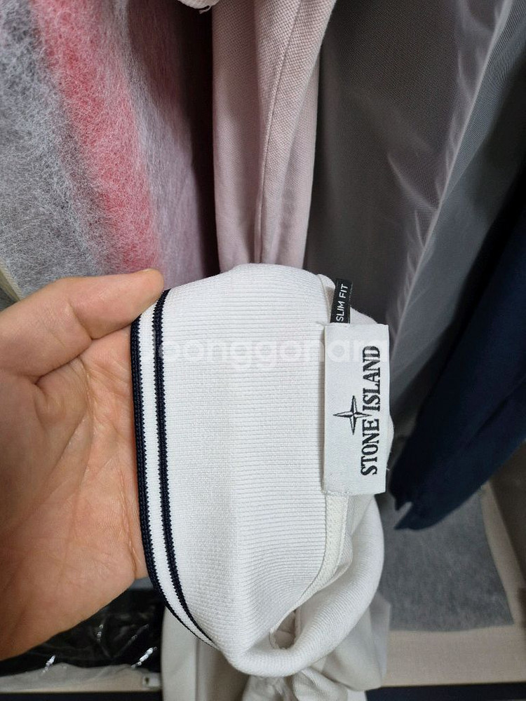 정품 새상품급 스톤아일랜드 카라반팔티 110-XXL--7
