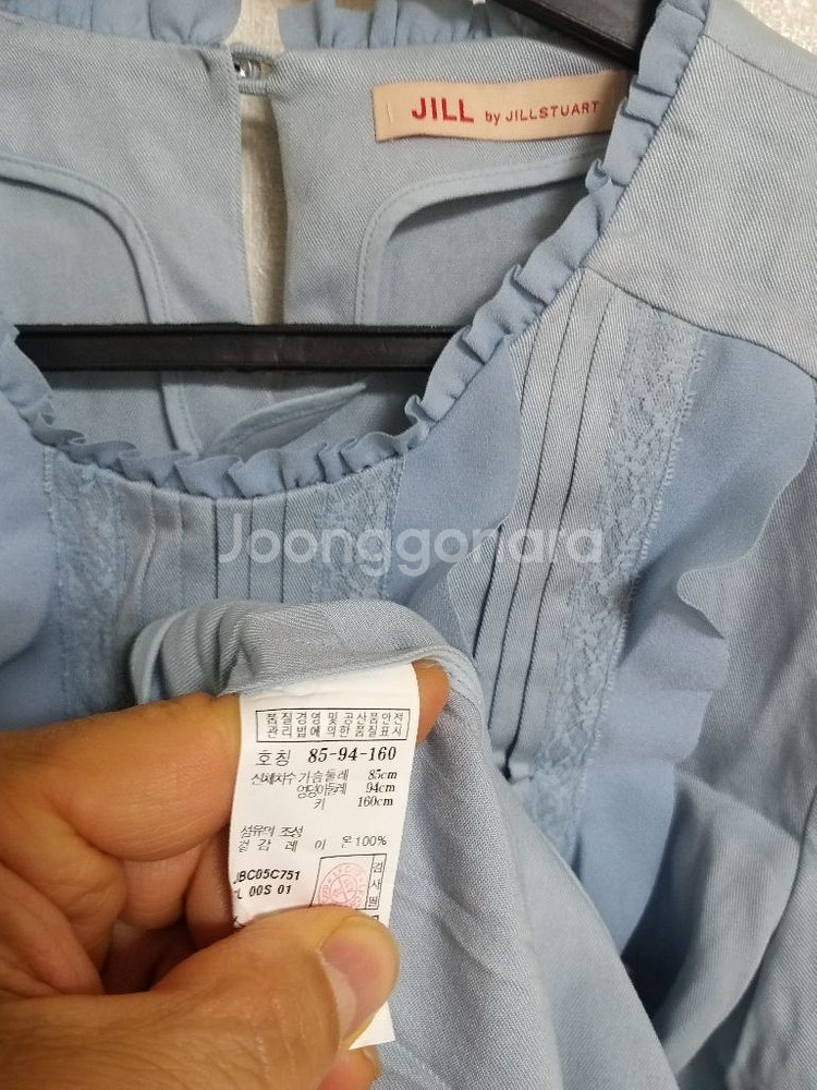 여성 질바이질스튜어트 봄.여름 윈피스 (새상품.90)--4