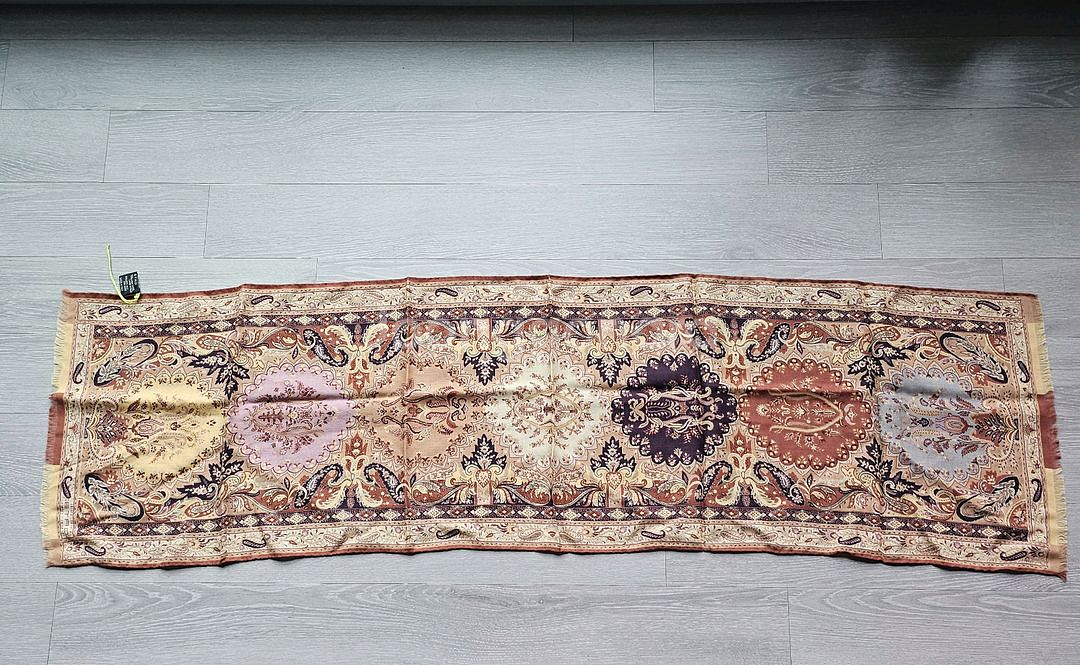 에트로 울실크 스카프--0