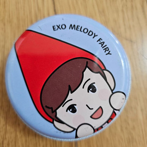 엑소 수호 틴케이스 원형지갑 음악요정 공식 굿즈