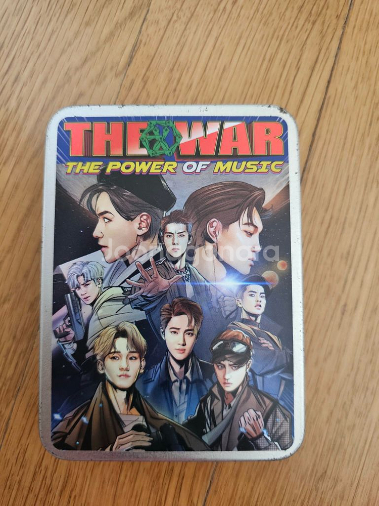 엑소 공식 굿즈 파워 포카 보드게임용 매칭 게임 카드팩--0