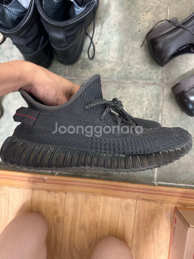 이지부스트350V2 블랙--0