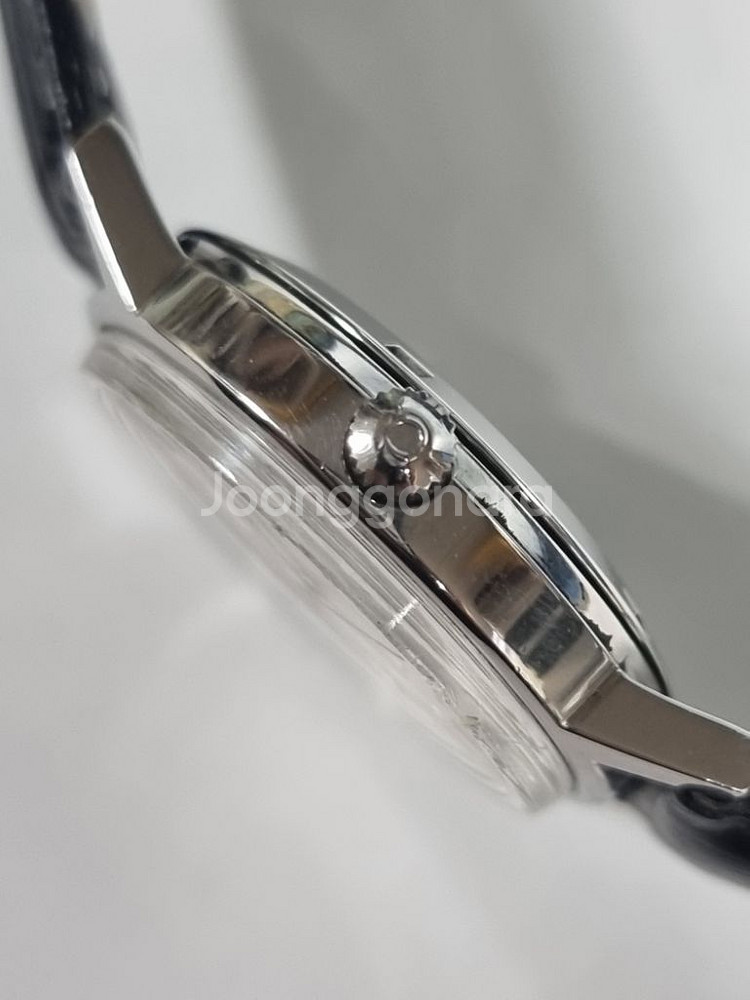 OMEGA 정품 오메가 시계 제네브 은장 자동36mm--4
