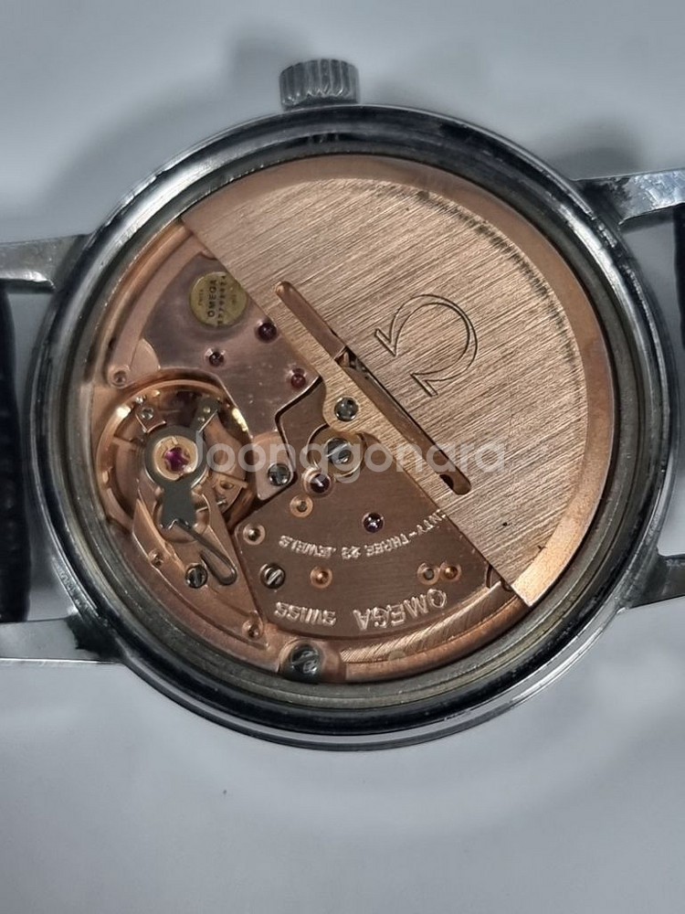 OMEGA 정품 오메가 시계 제네브 은장 자동36mm--6