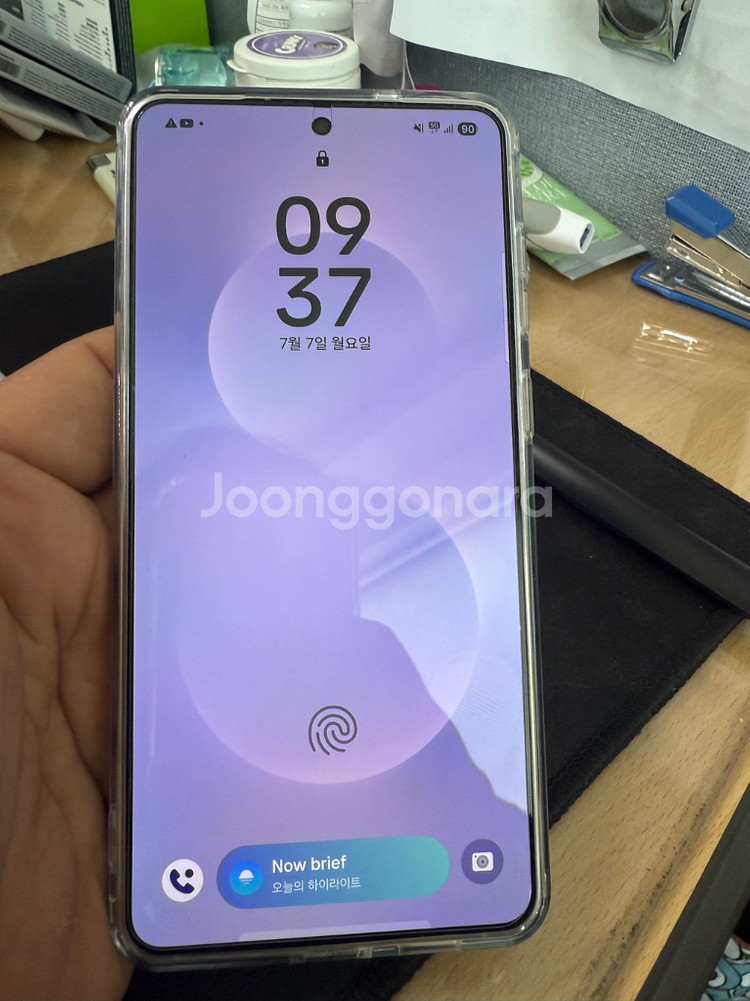 갤럭시s25엣지 512 통신사폰 팝니다--0