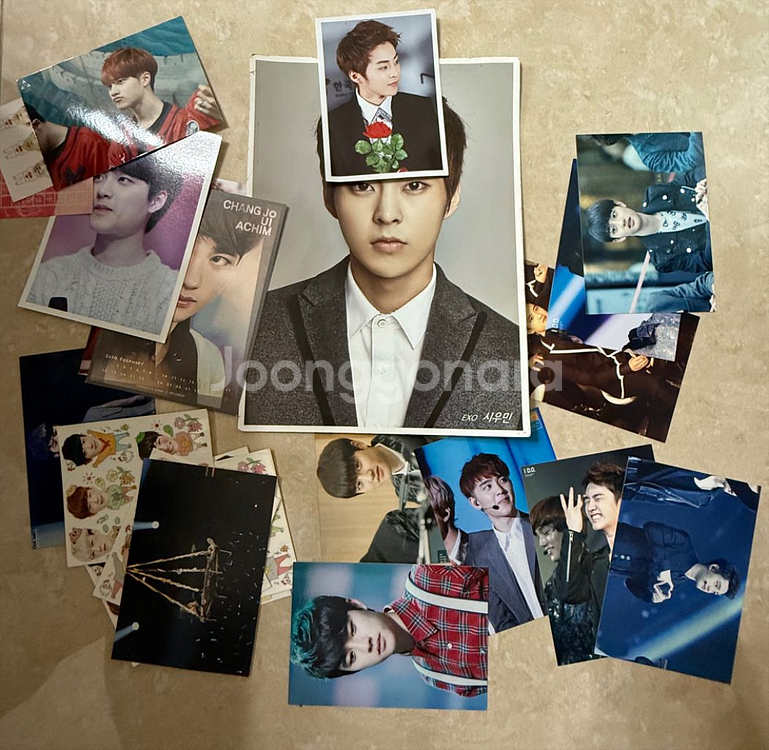 엑소 공식/비공식 굿즈 백현 시우민 디오 수호 카이--1