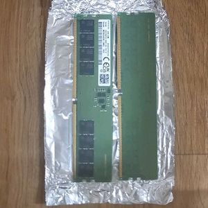 삼성 DDR5 44800 16GB 2장 팝니다
