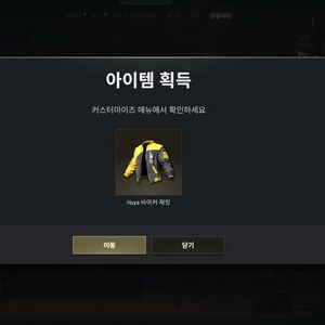 배그 후야 자켓 스킨코드