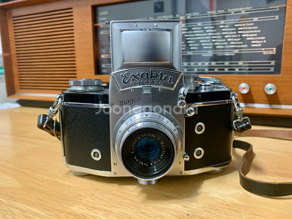 Exakta 바렉스 IIa + 희귀 Meritar--0
