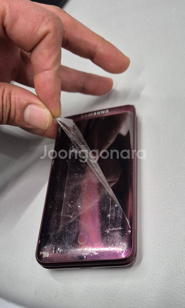 갤럭시 폴더2 A급 초기필름 그대로 효도폰 공부폰--3