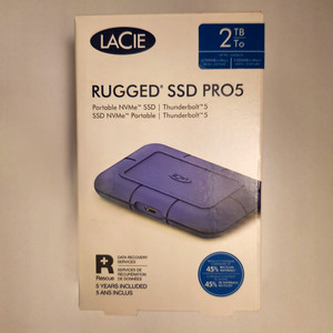 Lacie SSD Pro5 신품 (2TB, 썬더볼트5)