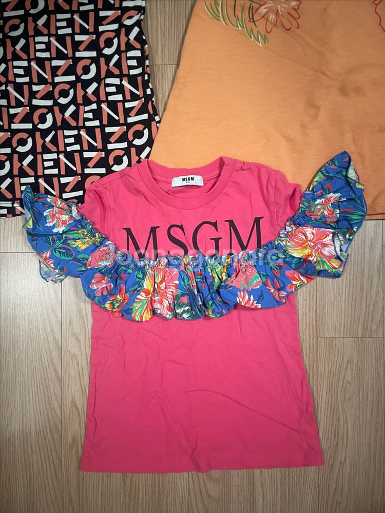 KENZO 겐조 여아 여름원피스, MSGM 티셔츠 6A--5