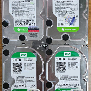 WD 2TB HDD 4개 일괄판매