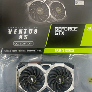 그래픽카드 MSI GTX1660 SUPER