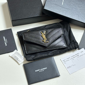 [S급/정품] 생로랑 YSL 모노그램 카드지갑