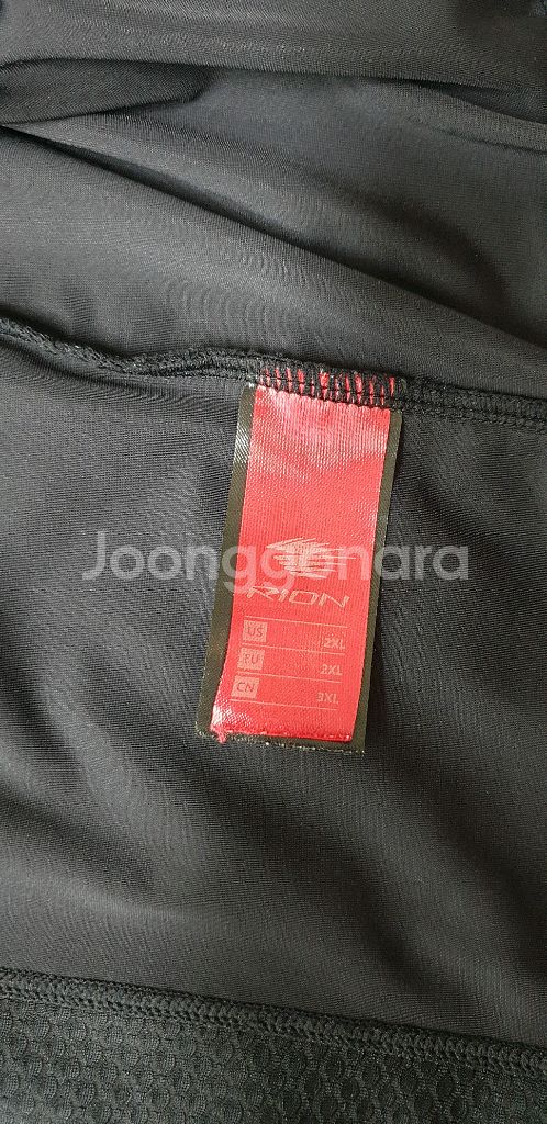 RION 반팔 자전거져지(기능성스판) 2XL 110호--4
