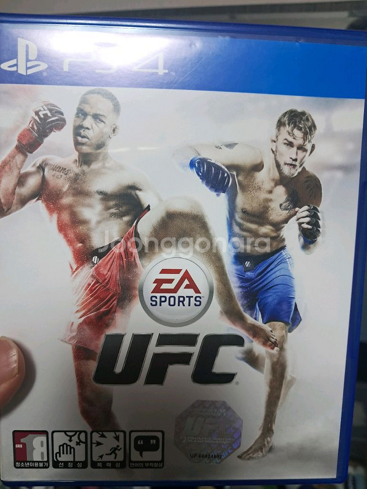 ps4 UFC 정발 영문--0