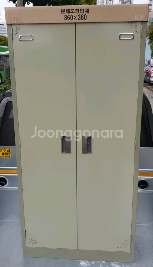 파티션 책상 의자 철제캐비넷 철재옷장 원탁 작업탁자--8