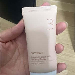 넘버즈인 3번 톤업 선크림