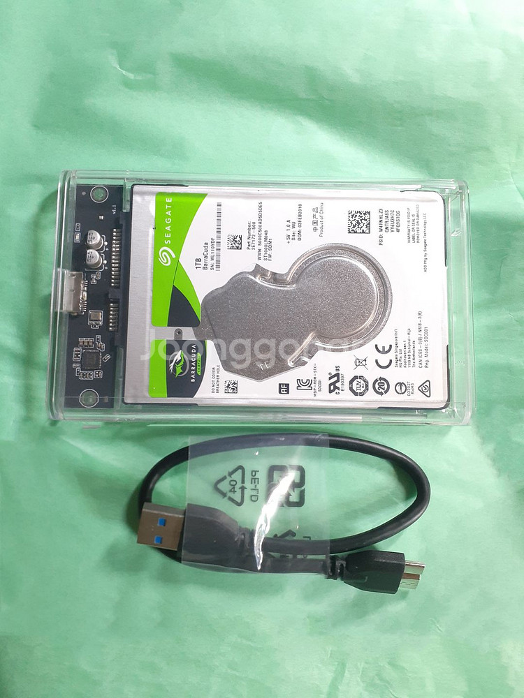 외장하드 1TB USB3.0 HDD 2.5인치--0