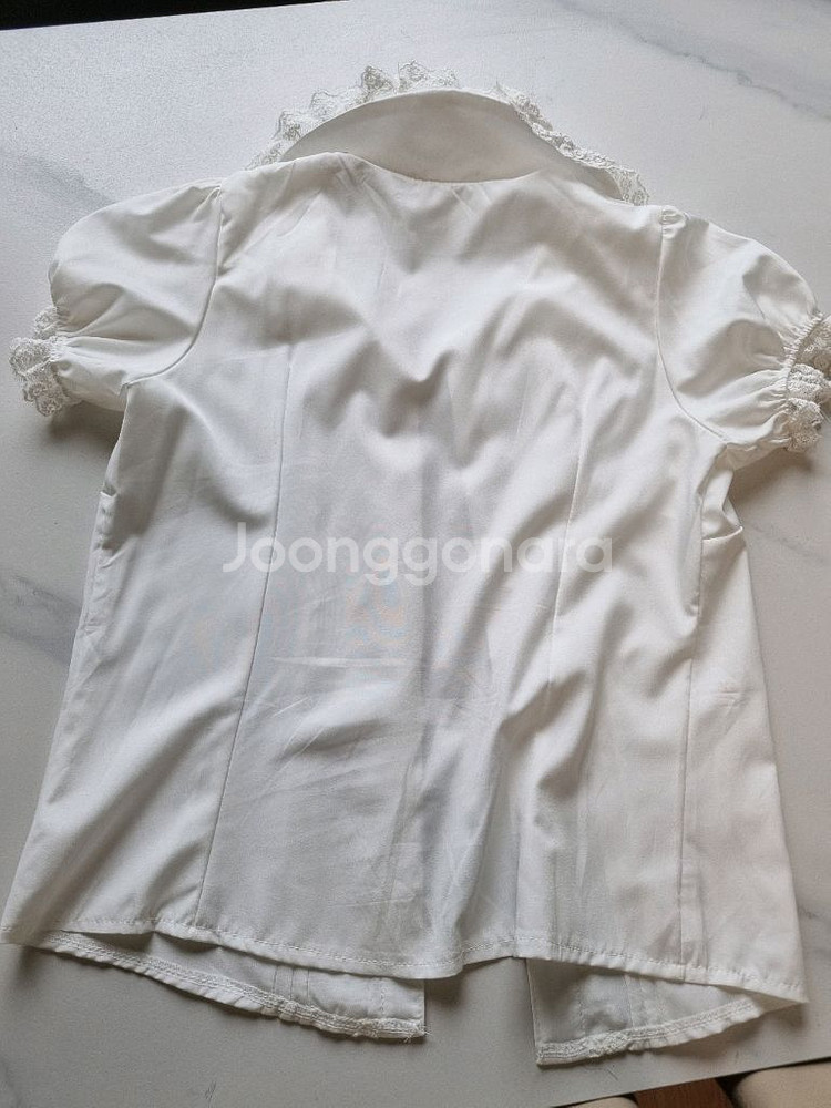 고스 / 지뢰계 / 멘헤라 : 하루카 프릴 블라우스--3