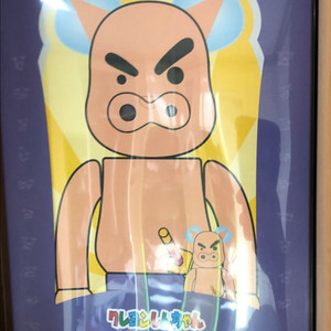 베어브릭 부리부리(짱구) 100%&400%합본 피규어