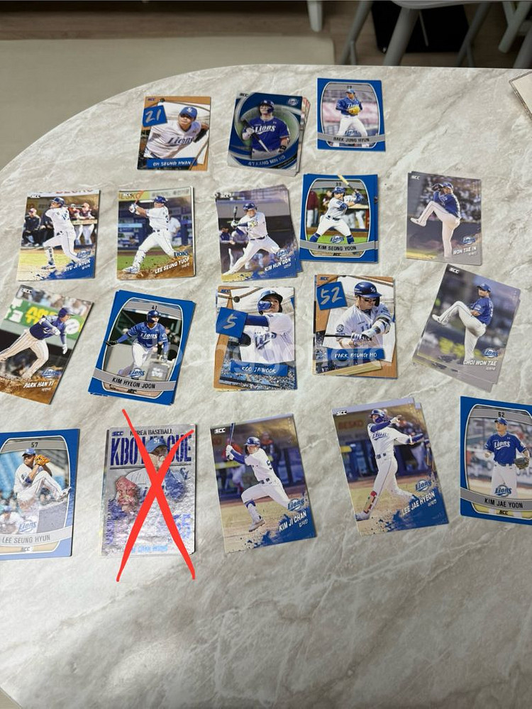 KBO 포토카드 (24,25)--7
