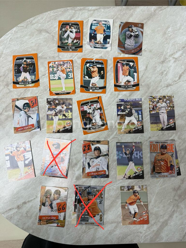 KBO 포토카드 (24,25)--8