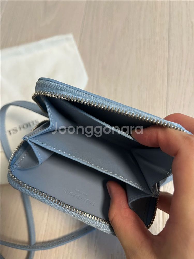 포츠포츠 카드백 페일블루--2