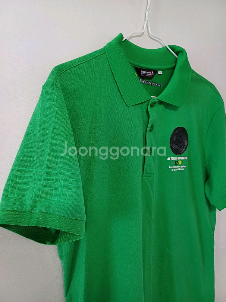 남성 르꼬끄스포르티브 골프 반팔티셔츠 (사방스판95)--3