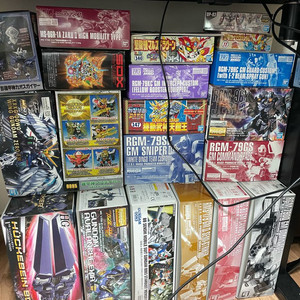 sd,mg,hg 건담 모음 여러개 팝니다.