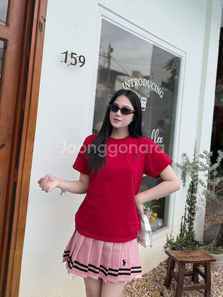 랄프로렌 폴로 여성 레드 세트[새상품]해외--4